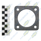 245-1205614-Б Прокладка (м/асбест) квадрат.90х90; фвнутр=65; 4отв.ф9, трубы впускной ЗИЛ-5301 ТКР-6 Techno Drive